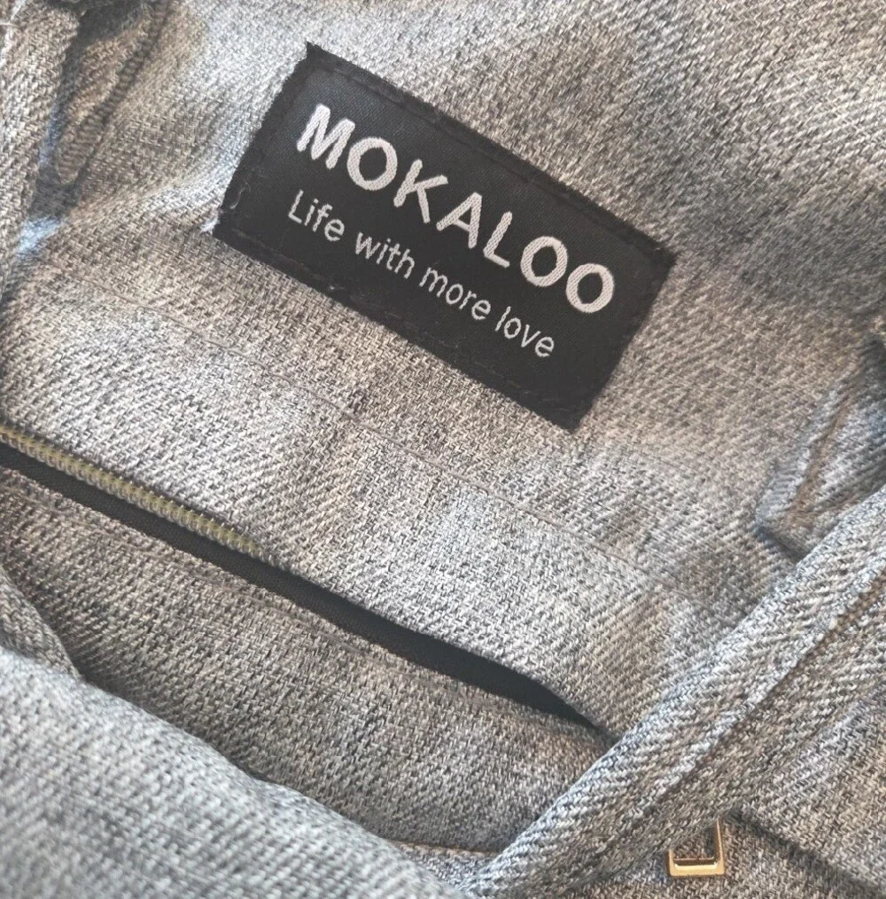 Gray Baby Backpack - Casual Travel & Everyday Bag